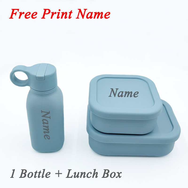 Baby Products Logo - Silicone Water Bottle Free Personalized Name