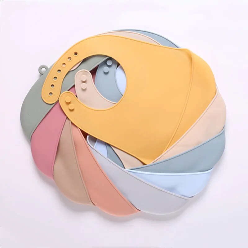 Baby Products Hygiene - Silicone bib for baby meals -