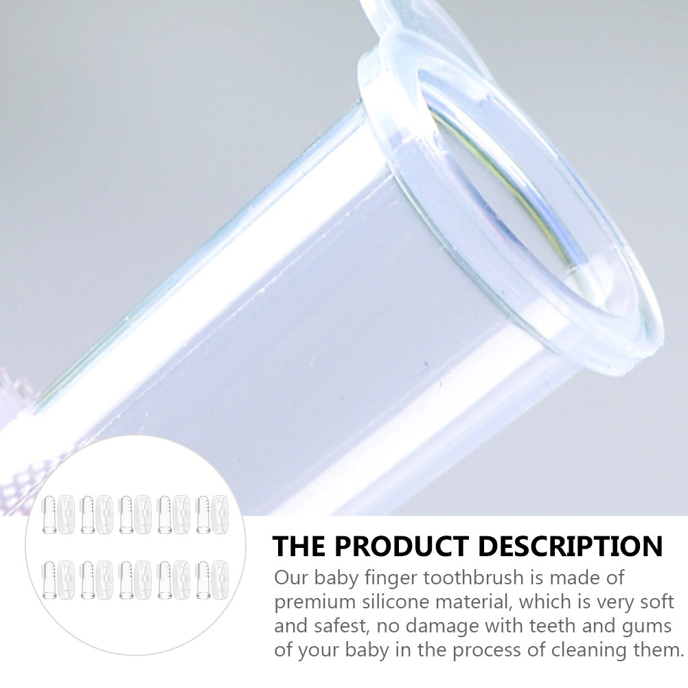 10 Sets Baby Finger Toothbrush - Baby Products Hygiene ulasan dan harga