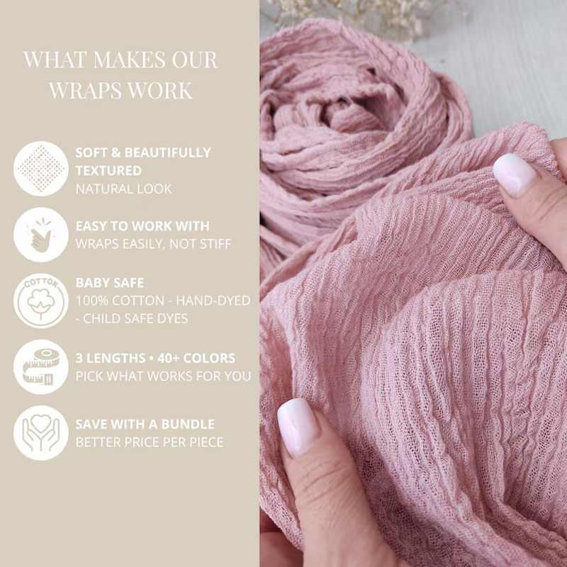 1pcs/ Newborn Photography Wrap - Baby Swaddle Blanket ulasan dan harga