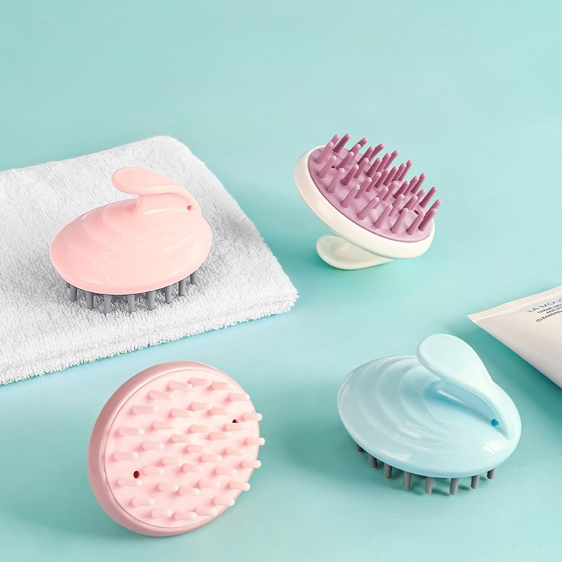 Silicone Hair Massage Comb, Sc - Baby Products Essentials ulasan dan harga