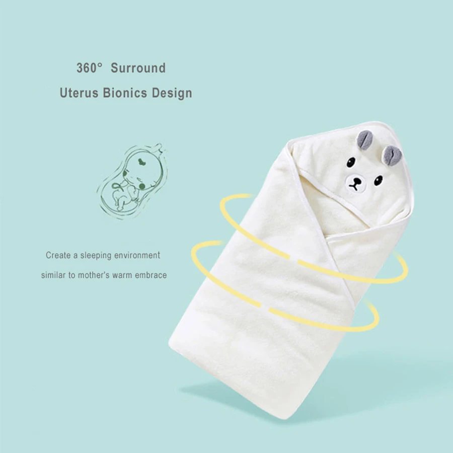 Toddler Bathrobe Infant Bath T - Baby Swaddle Blanket ulasan dan harga