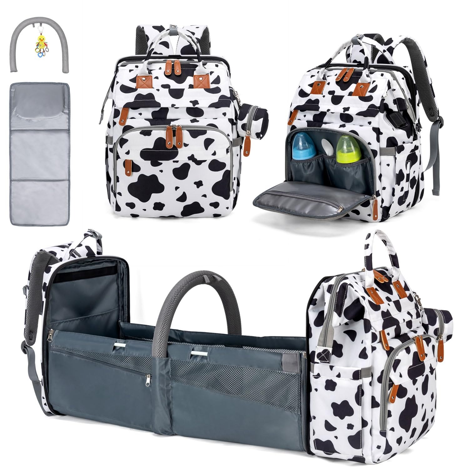 KABAQOO Diaper Bag Backpack wi - Baby Products Essentials ulasan dan harga