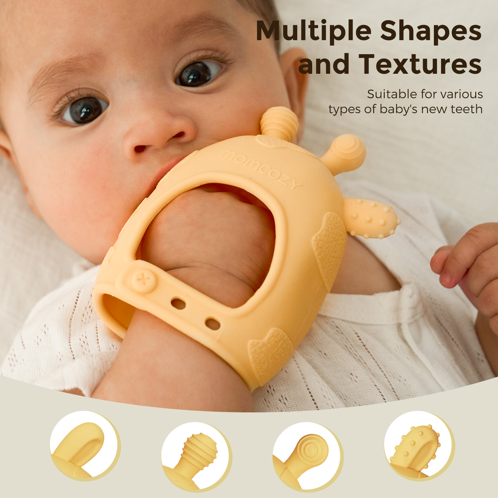 Momcozy Baby Teether Toys, Bab - Baby Products Essentials ulasan dan harga