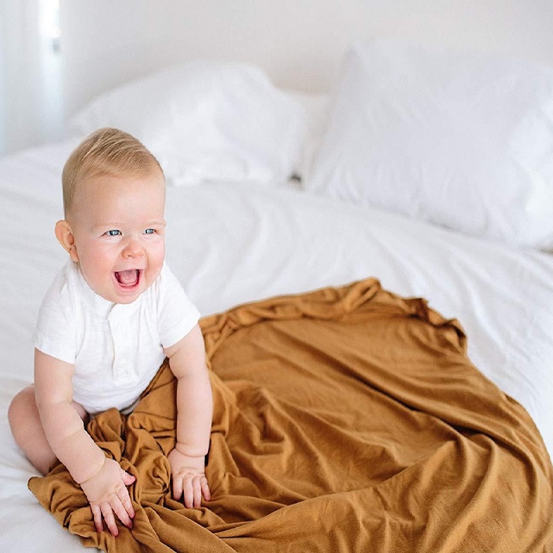 Pure Black Color Baby Wrap Ult - Baby Swaddle Blanket ulasan dan harga